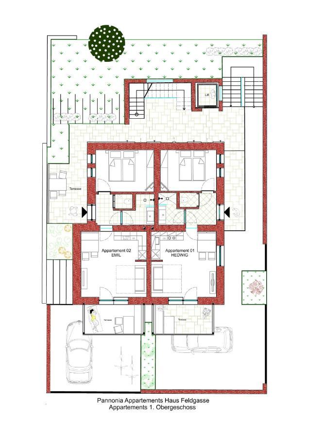 Pannonia Appartements 2 Neusiedl am See Εξωτερικό φωτογραφία